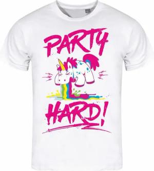 deinshirt Print-Shirt Herren T-Shirt PARTY HARD Funshirt mit Motiv