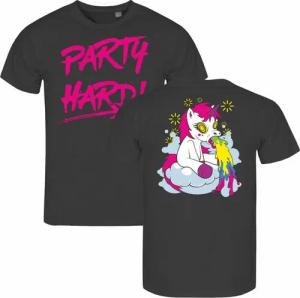 deinshirt Print-Shirt Herren T-Shirt PARTY Einhorn Funshirt mit Motiv