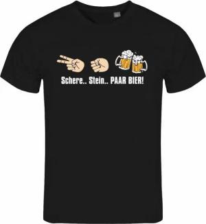 deinshirt Print-Shirt Herren T-Shirt Schere Stein paar Bier Funshirt mit Motiv