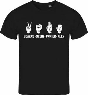 deinshirt Print-Shirt Herren T-Shirt Schere Stein Papier FLEX Funshirt mit Motiv