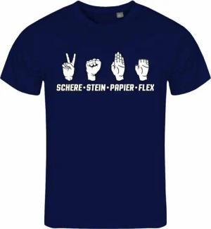 deinshirt Print-Shirt Herren T-Shirt Schere Stein Papier FLEX Funshirt mit Motiv