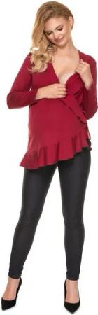 PeeKaBoo Umstandsbluse Umstandsmode Stillmode Umstandsbluse Tunika Langarm Stillbluse