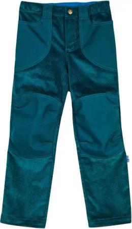 Finkid Outdoorhose Kilpi Deep Teal Kordhose Outdoorhose Funktionshose Kniebesatz 90/100