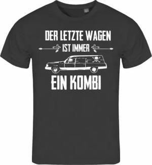 deinshirt Print-Shirt Herren T-Shirt Der letzte Wagen ist immer ein KOMBI Funshirt mit Motiv