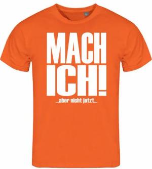 deinshirt Print-Shirt Herren T-Shirt Mach ich aber nicht jetzt Funshirt mit Motiv
