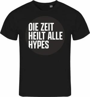 deinshirt Print-Shirt Herren T-Shirt Die Zeit heilt alle Hypes Funshirt mit Motiv