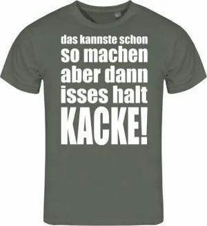 deinshirt Print-Shirt Herren T-Shirt das kannste schon so machen aber dann isses halt kacke Funshirt mit Motiv