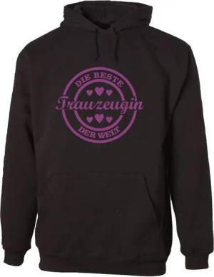 G-graphics Hoodie Beste Trauzeugin der Welt mit trendigem Frontprint mit Spruch