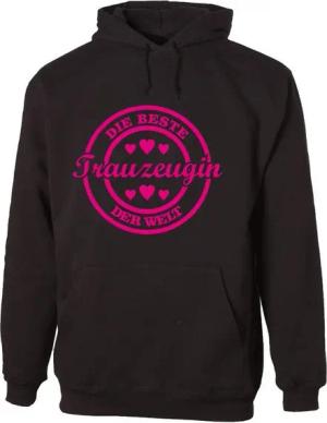 G-graphics Hoodie Beste Trauzeugin der Welt mit trendigem Frontprint mit Spruch