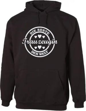 G-graphics Hoodie Beste Trauzeugin der Welt mit trendigem Frontprint mit Spruch
