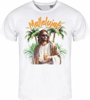 deinshirt Print-Shirt Herren T-Shirt Mallelujah Funshirt mit Motiv
