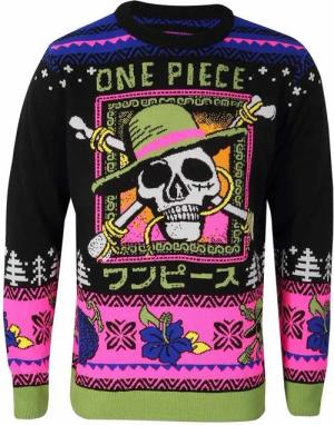 One Piece Anime Rundhalspullover