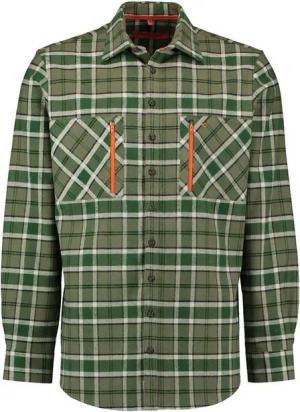 Tom Collins Outdoorhemd Tiptutu Herren Langarmhemd mit Stickerei auf der Brusttasche