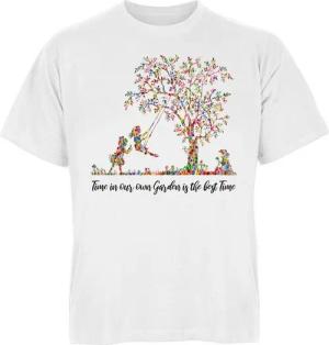Tini - Shirts T-Shirt Gärtner Hobby Schrebergarten Tshirt Hobbygärtner Gärtner Sprüche T-Shirt : Time in our own Garden