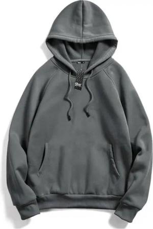 RMK Kapuzenpullover Damen Pullover Pulli Hoodie Sweater Basic Oversize mit Kapuze in Unifarbe