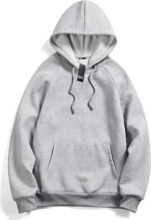 RMK Kapuzenpullover Damen Pullover Pulli Hoodie Sweater Basic Oversize mit Kapuze in Unifarbe