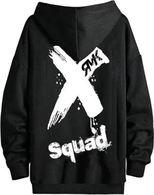 RMK Hoodie Damen Pullover Basic Kapuze Pulli Kapuzenpullover Seitentaschen X mit lizenziertem Print