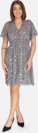 Elara Sommerkleid Elara Damen Sommerblumenkleid (1-tlg)