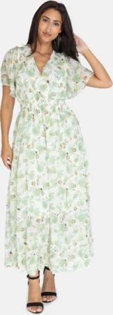 Elara Sommerkleid Elara Damen Sommerblumenkleid (1-tlg)