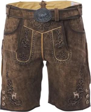 Trachtenkult Trachtenlederhose Kurze Trachten-Lederhose Maximilian