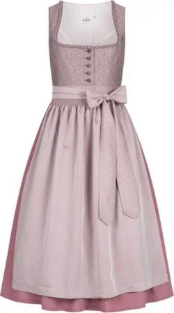 Nübler Dirndl Dirndl lang Adele in Altrosa von Nübler