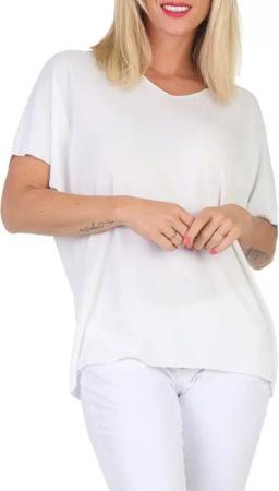 simaranda Strickpullover Damen Pullover 1923 36-40 Weiß