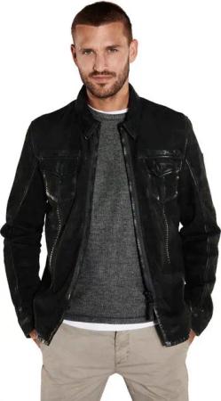 emilio adani Lederjacke Lederjacke slim fit