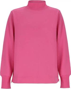 salzhaut Stehkragenpullover Damen Pullover Oaneweeten unifarben mit Stehkragen