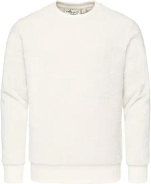 Amaci&Sons Sweatshirt LUDLOW Pullover mit Rundhalsausschnitt Herren Teddy Plüsch Pulli Sweatjacke Hoodie