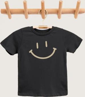 Lounis Print-Shirt Smiley - Kinder T-Shirt - Shirt mit Spruch - Kindermode Baumwolle