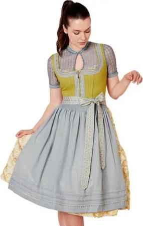 KRÜGER COLLECTION Dirndl Dirndl 'Josefine' 116867, Gelb 70cm