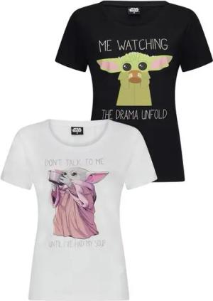 ONOMATO! T-Shirt Yoda T-Shirt Damen Oberteil kurzarm Shirt