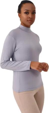 elf prive Bodykleid Elf Prive Rollkragenshirt Damen, Gute Qualität Viskose Unterhemden Dam