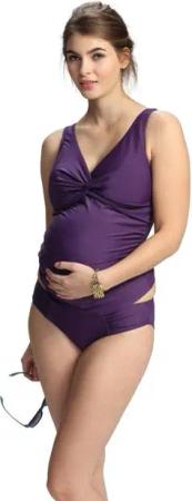 petit amour Umstandstankini AUDREY Bademode für Schwangere C-D-E Cup ohne Bügel Umstandsbademode (Set aus Tankinitop und Bikinislip, 2er-Pack), professionelles Design Umstandsbademode stylish & bequem, wächst mit