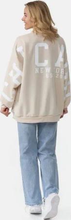 Worldclassca Longsweatshirt Worldclassca Oversized Sweatshirt CHICAGO Langarmshirt Oberteil Pulli
