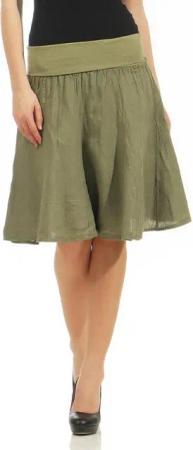 malito more than fashion Sommerrock 1580 Glockenrock mit Jerseybund