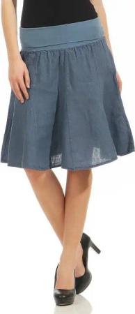 malito more than fashion Sommerrock 1580 Glockenrock mit Jerseybund