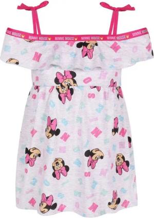 Sarcia.eu Sommerkleid Graues Mädchenkleid Sommerkleid mit Muster Minnie Maus DISNEY 4 Jahre