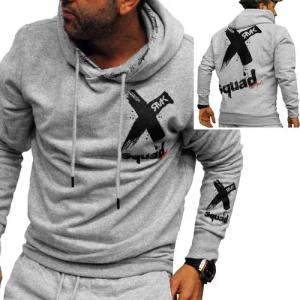 RMK Hoodie Herren Pullover mit Kapuze Pulli Kapuzenpullover Langarm X mit Baumwolle