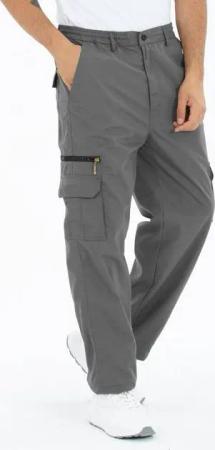 Kendindza Collection Cargohose Herren Cargohose Thermohose Dehnbund Winter Cargo Hose gefüttert Arbeitshose Bundhose Stretch Bund