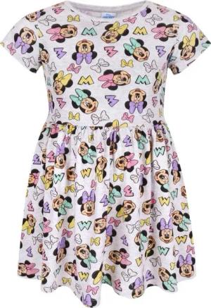 Sarcia.eu Sommerkleid Graues Mädchenkleid Sommerkleid kurze Ärmel, Minnie Maus 9 Jahre