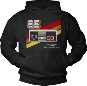 MAKAYA Kapuzenpullover Herren Gamer Geschenke Vintage Nerd Motiv Hoodie Sweatshirt Pulli