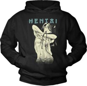 MAKAYA Kapuzenpullover Sweatshirt Comic Anime Pulli Kapuze Nerd Hoodie Gamer Manga Motiv