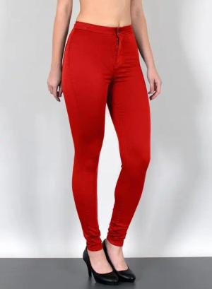 ESRA Skinny-fit-Jeans Z92 Damen Jeans Skinny Hose High Waist