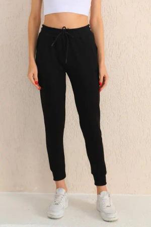 Bongual Loungehose Jogginghose mit Logostickerei, Relaxhose Basic