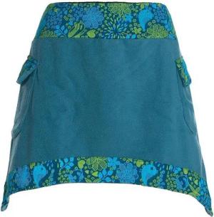 Vishes Minirock Thermorock warmer Damen Winterrock kurz Elfen Minirock aus Fleece Hippie, Elfen, Goa Style