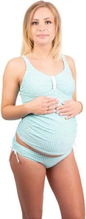 petit amour Umstandstankini AVA_vichy Schwangerenbademode Umstandsbikini Maternity swimwear (Tankini Set), professionelles Design made in Hamburg, stylish aber bequem.