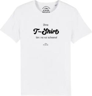 Bavariashop T-Shirt Herren T-Shirt "Ohne T-Shirt bin i...