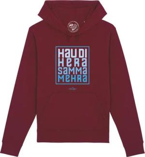 Bavariashop Hoodie Herren Hoodie "Hau di hera