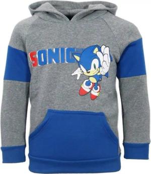Sonic The Hedgehog Kapuzenpullover Sonic the Hedgehog Kinder Jungen Fleece Hoodie Pulli Gr. 98 bis 128